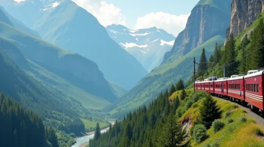 scenic train ride